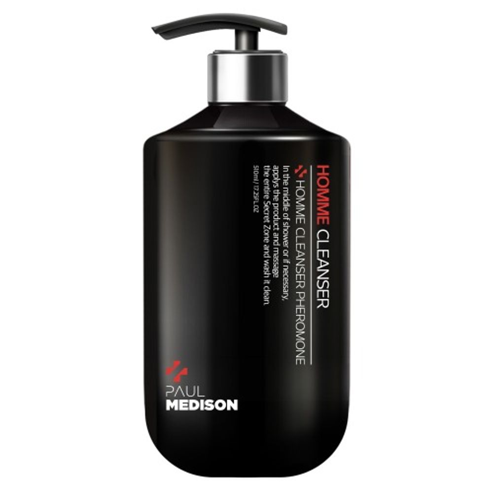 [Paul Medison] Homme Cleanser Pheromone Scent _ 510ml/ 17.24FL.oz, Intimate Wash for Men, Body Odor Removal, PH Balanced _ Made in Korea